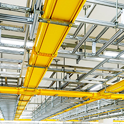 cable trays support systems pipes