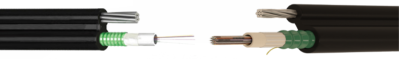 SINGLE-LOOSE-TUBE-CORRUGATED-STEEL-TAPE-ARMOUR-AERIAL-FIBER-OPTIC-CABLE