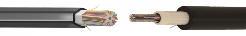 SINGLE-LOOSE-TUBE-NON-METALLIC-ARMOUR-FIBER-OPTIC-CABLE