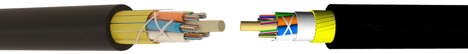 MULTI-LOOSE-TUBE-NON-METALLIC-ARMOUR-LIGHT-ALL-DIELECTRIC-SELF-SUPPORTING-FIBER-OPTIC-CABLE